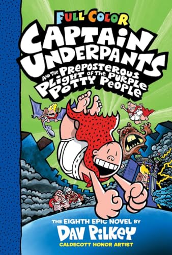 Captain Underpants and the preposterous plight of the purple potty people #08