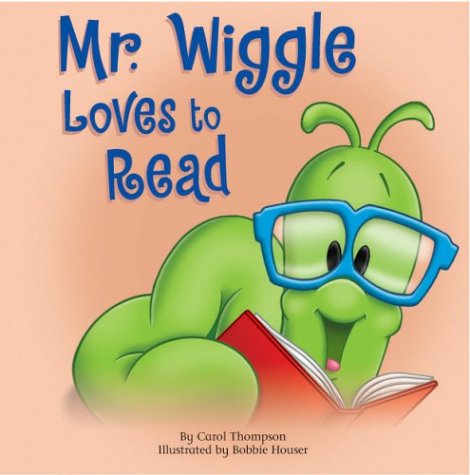 Mr. Wiggle loves to read 